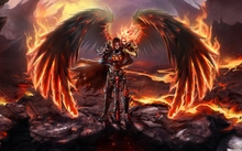 video games wings fire angel 3840x2160 wallpaper 